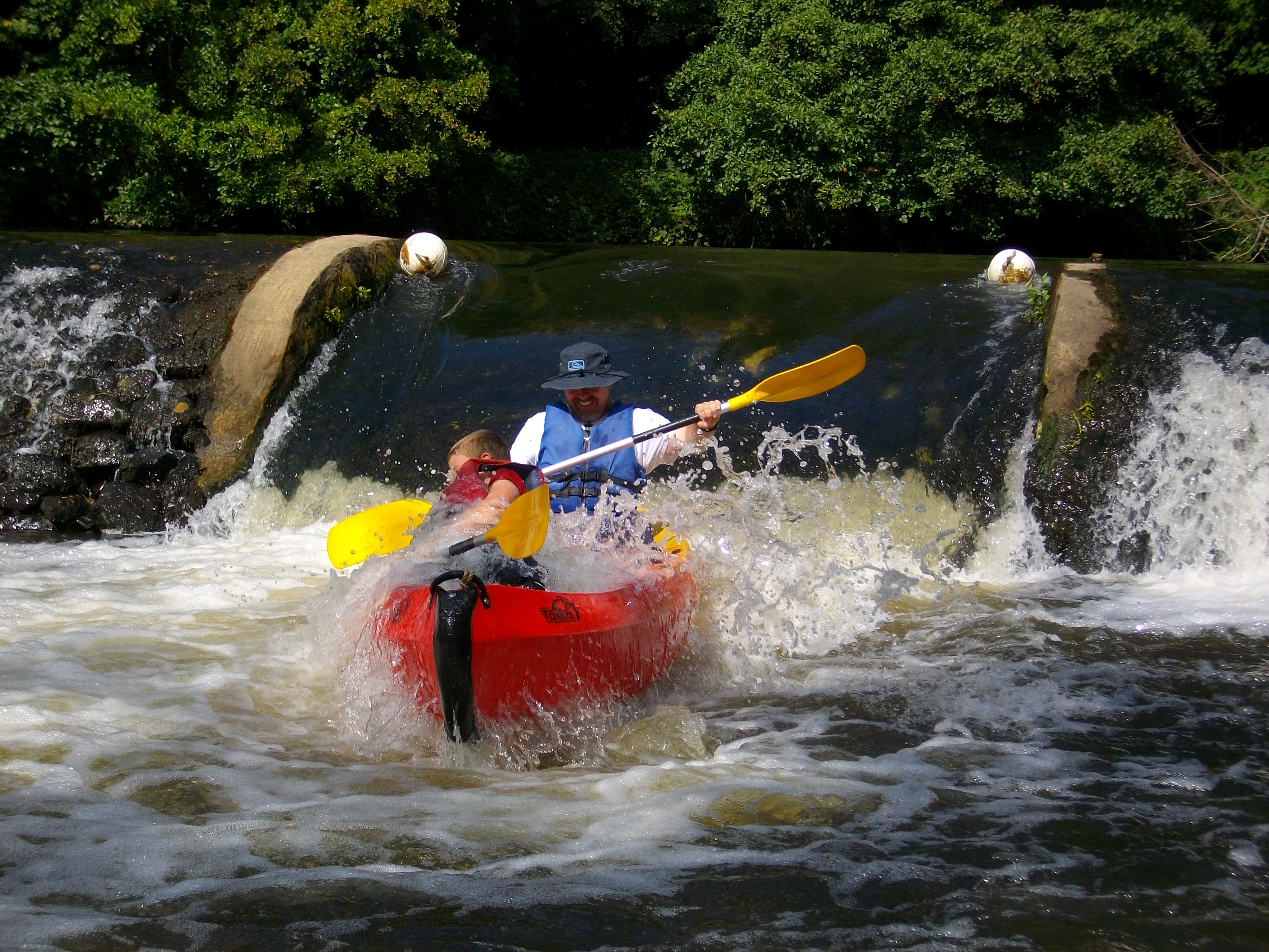 Kayaking in Swiss Normandy