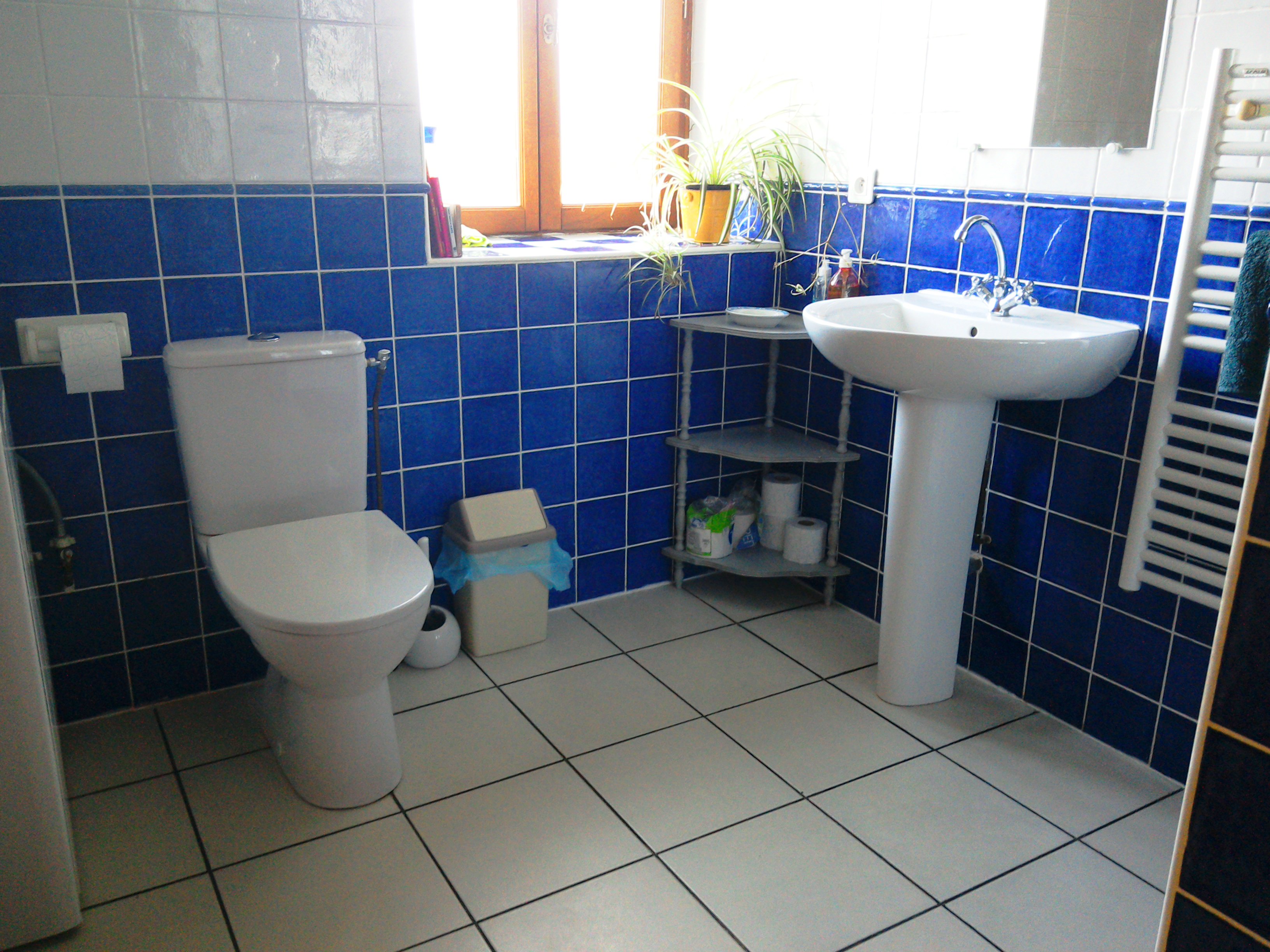 Bathroom at Eco-Gites of Lenault, Normandy, France