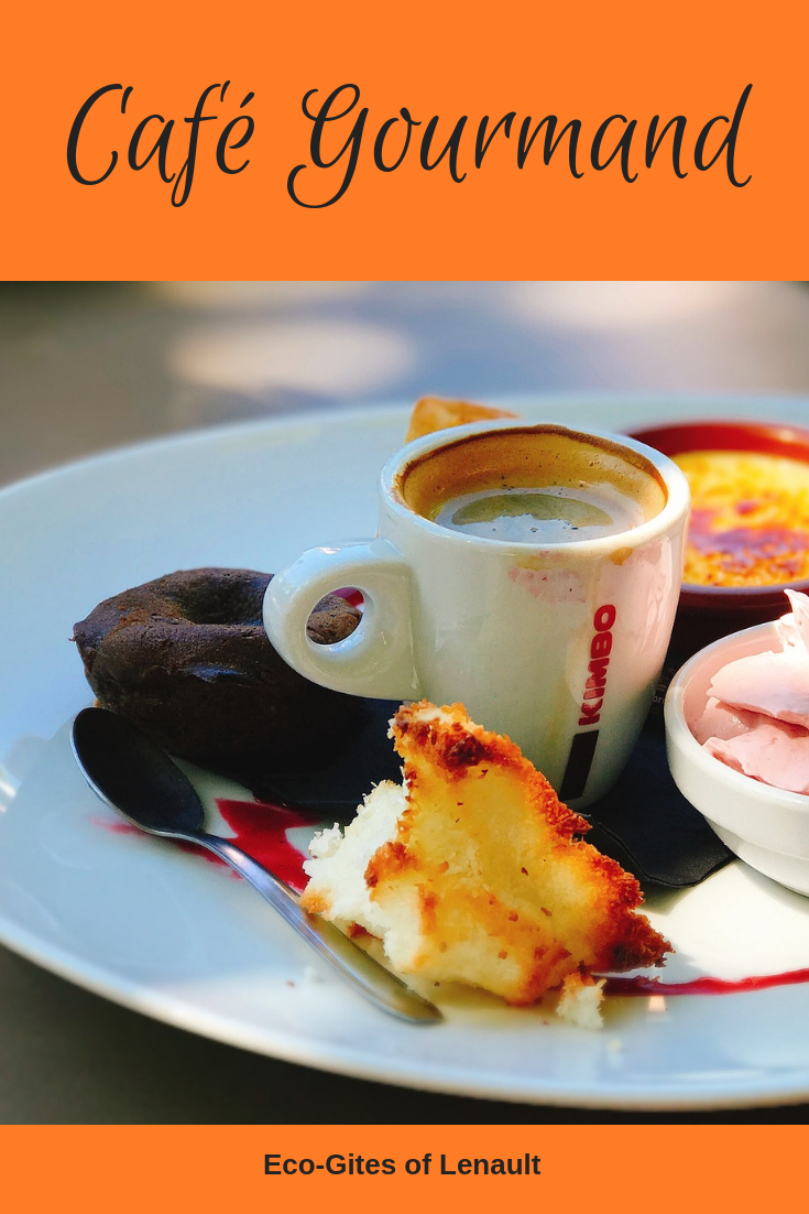 Café Gourmand: the perfect dessert for someone who wants everything off the dessert menu