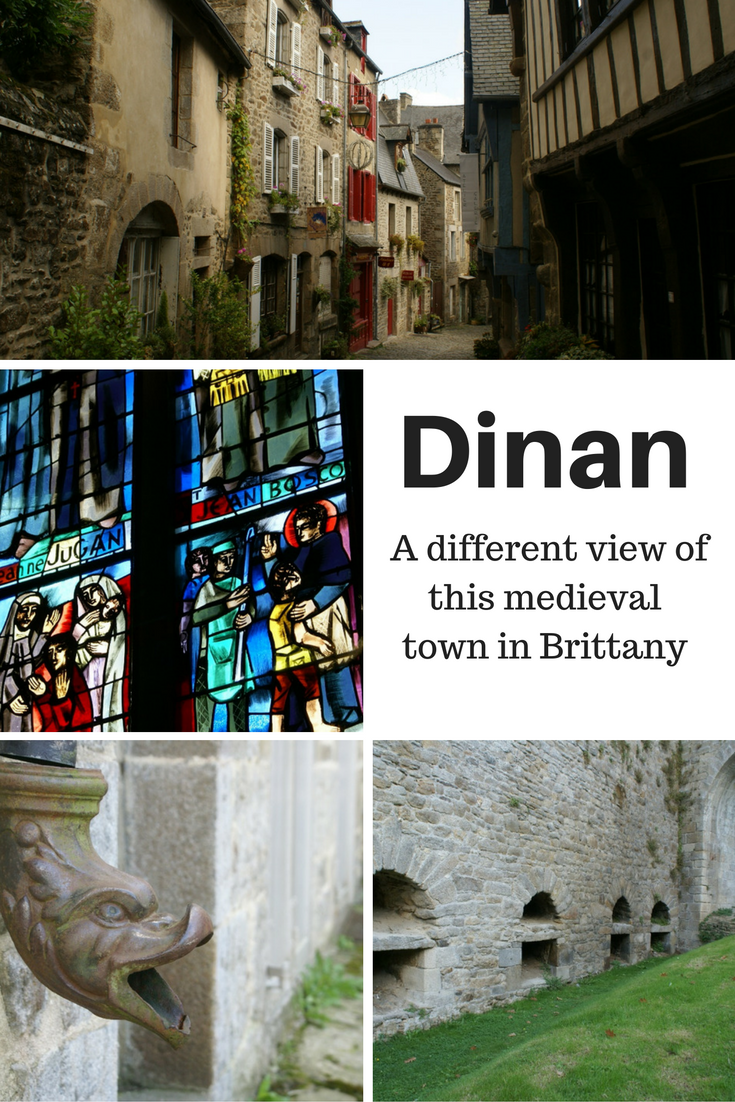 Dinan - a medieval town in Brittany