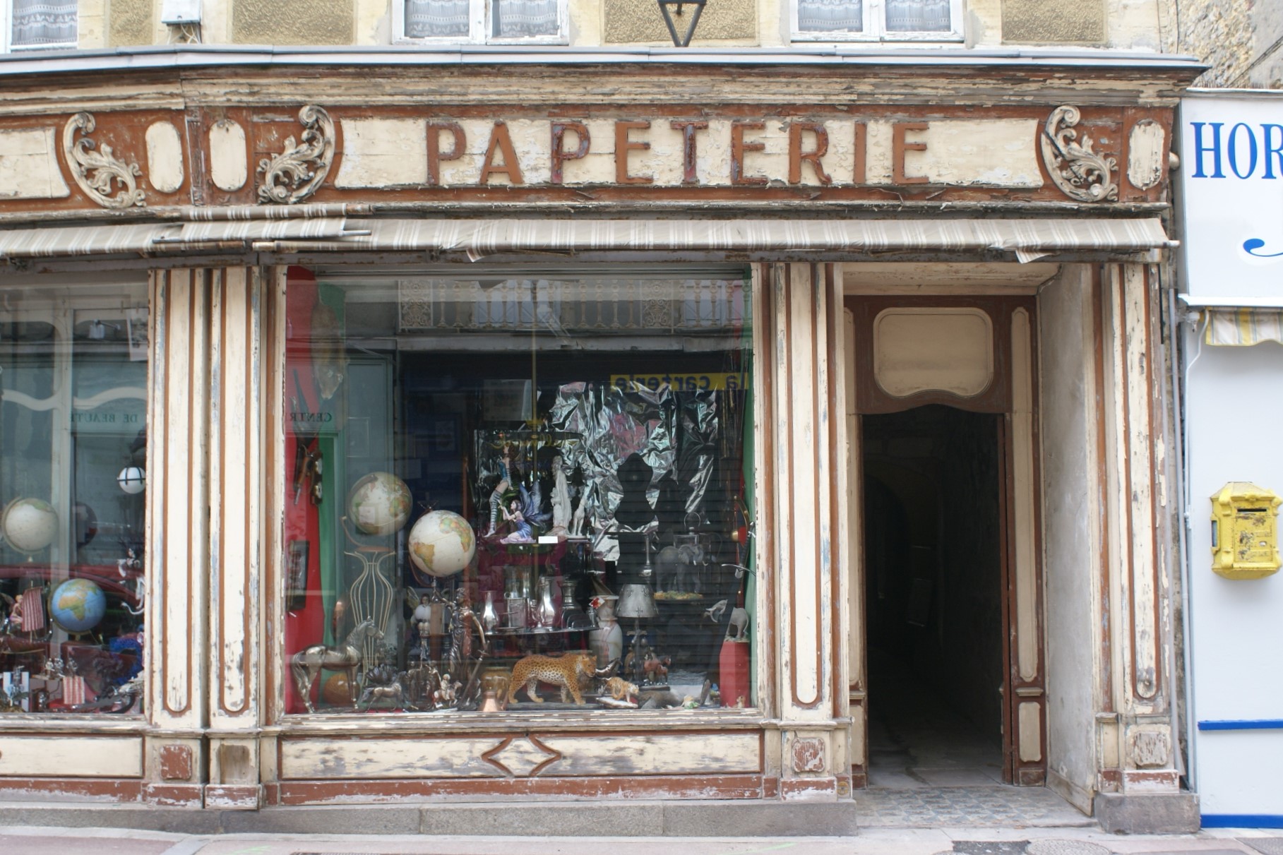 Shop front  in Bayeux, Normandy