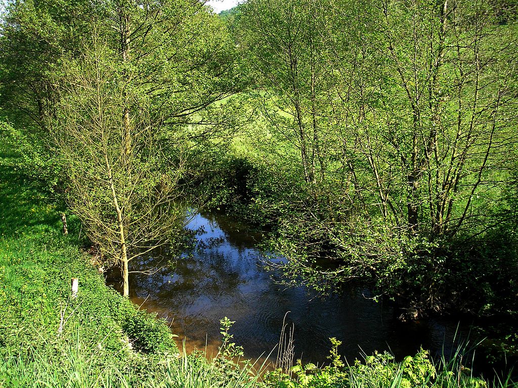 The River Druance, Normandy/Normandie