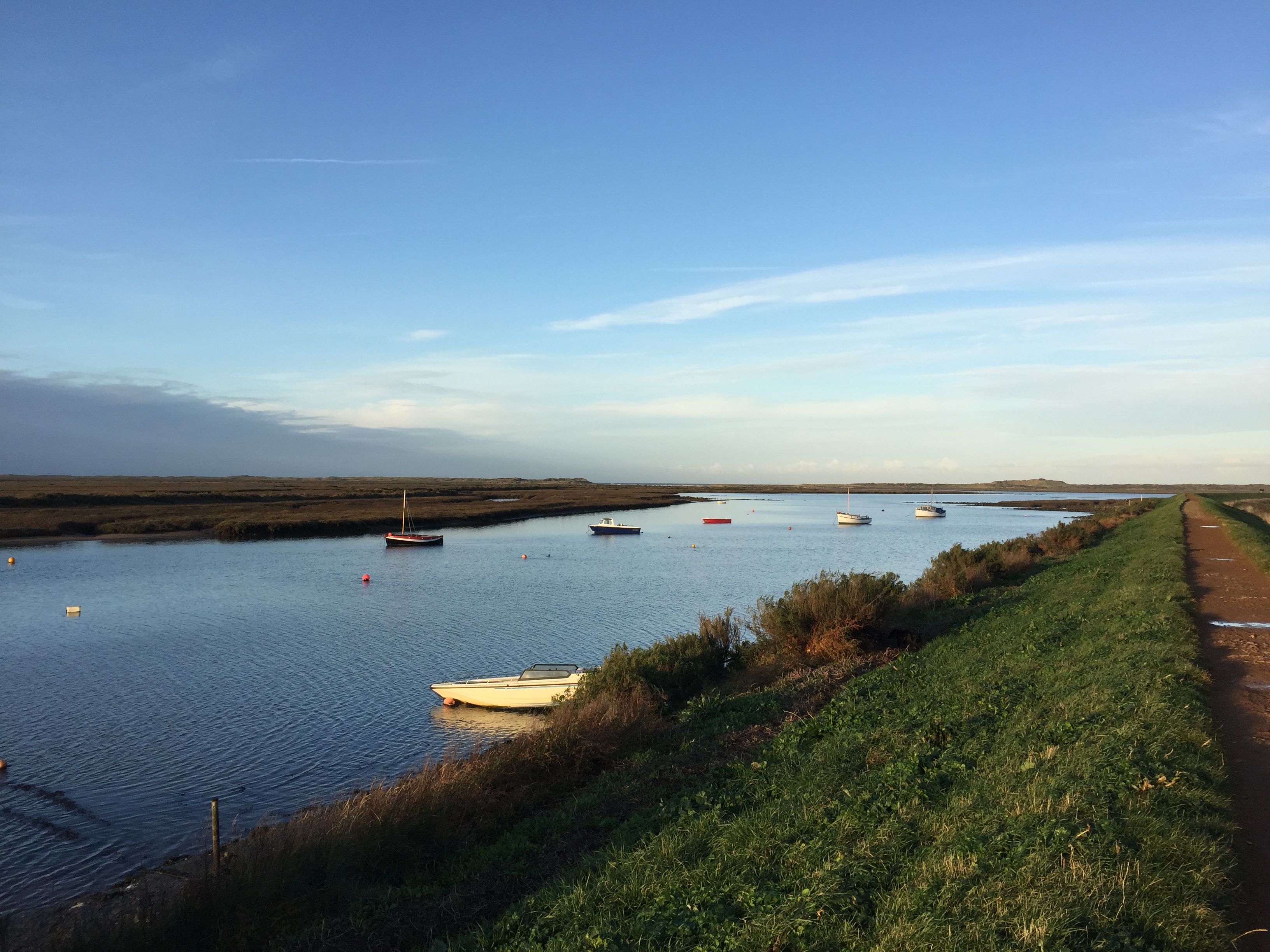 View at Burnham Overy Staithe