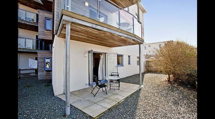 Patio and large outside area