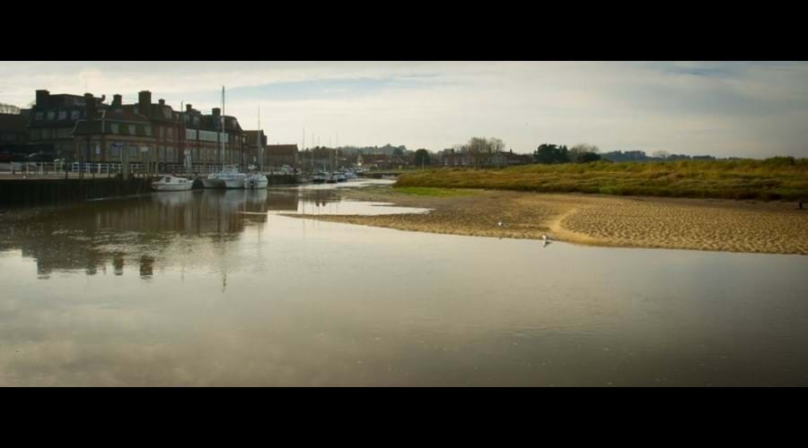 Blakeney Quay at dusk