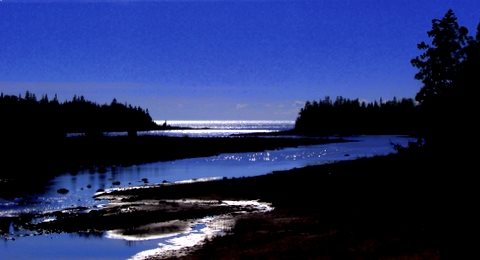 Another example of the everchanging view from the front deck.