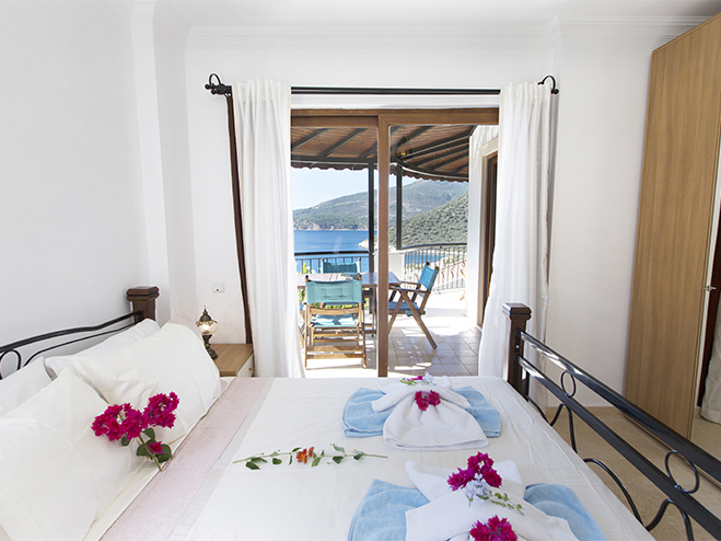 Master bedroom With Balcony and Sea Views