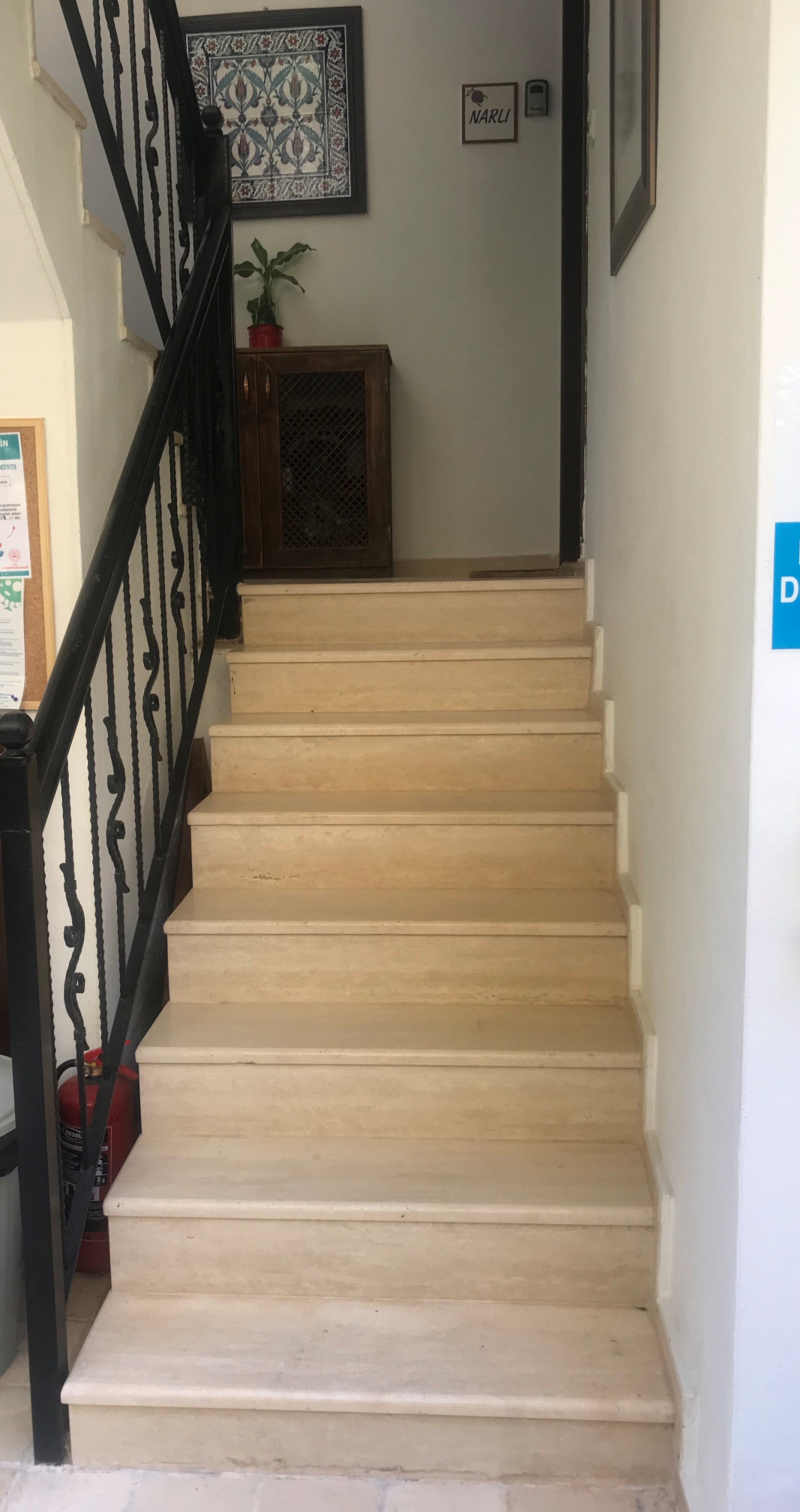Stairs To Apartment