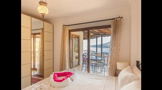 Master Bedroom with Balcony & Sea Views