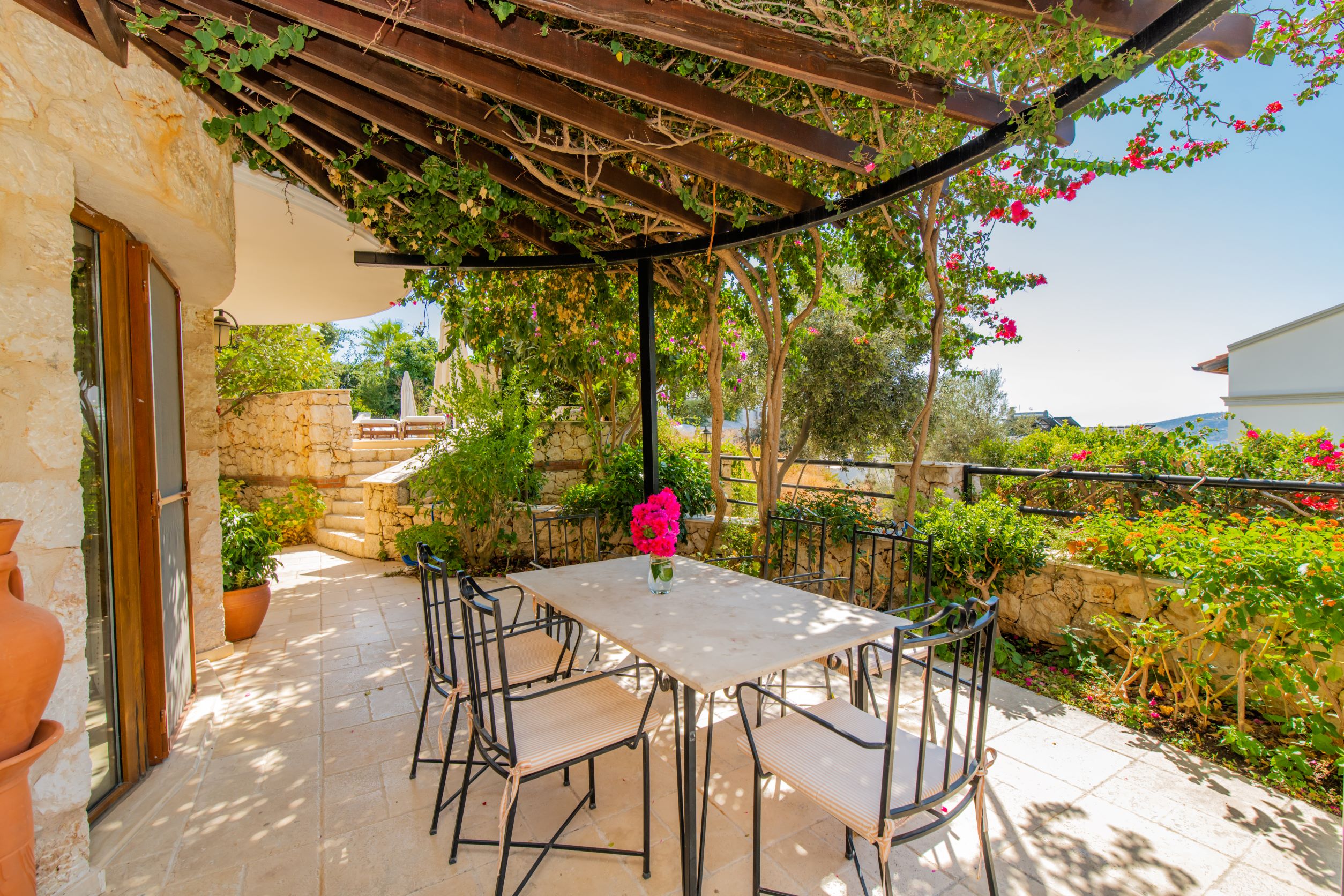 Private Garden Terrace for Al Fresco Dining