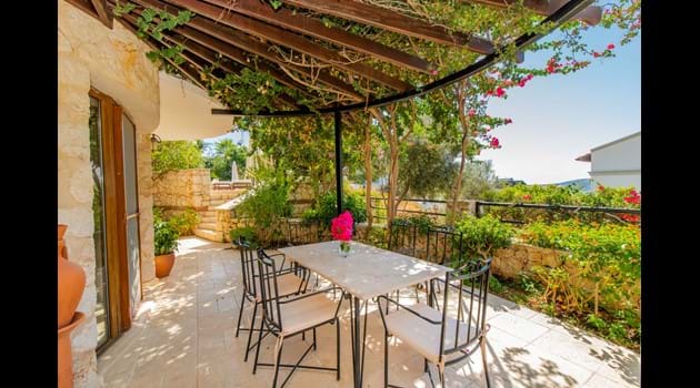 Private Garden Terrace for Al Fresco Dining