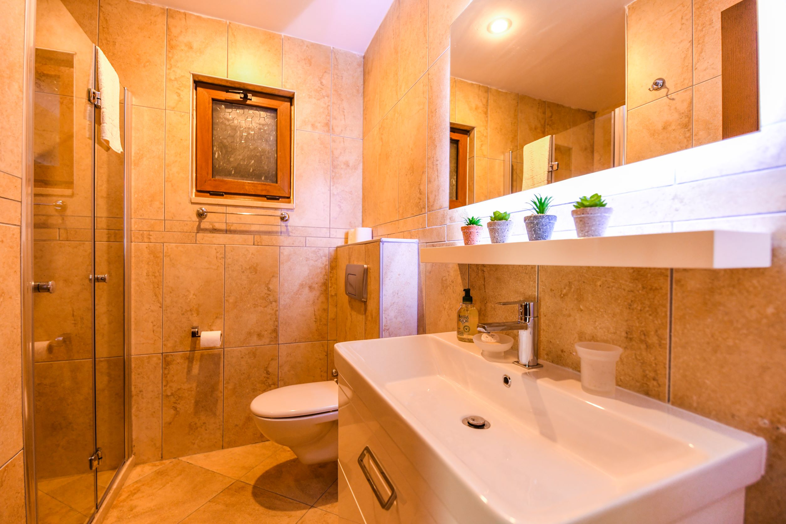 Second Shower Room with WC & Basin