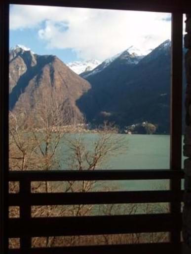 Villa Rustica lake and mountain views from the 2nd floor balcony