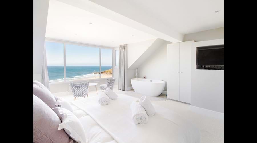 Top floor bedroom