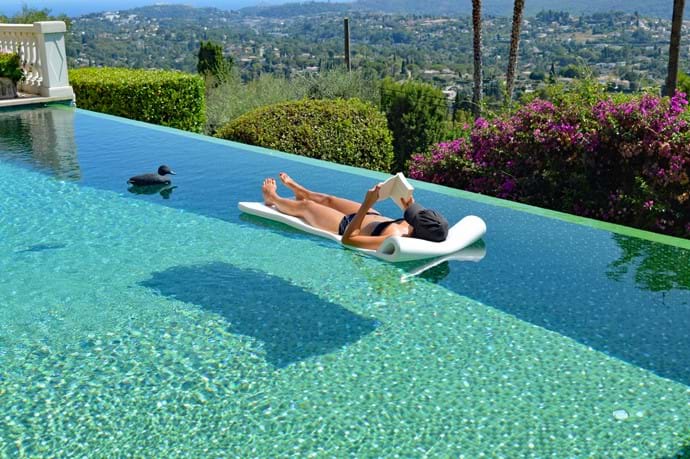 July 2023 - Blissful Tranquil Relaxation at Villa Seburga.  This July was the warmest July for decades!