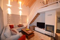 Sofas for 8 and a Stuv wood burning fireplace