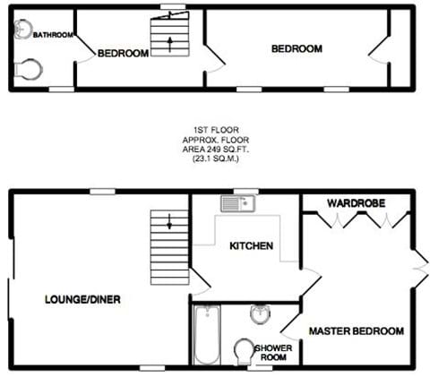 Lodge floor plan