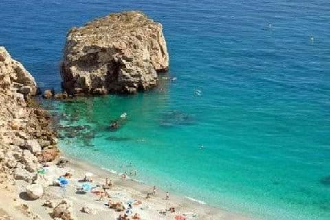 Beaches, take your choice,  this one is in Nerja.