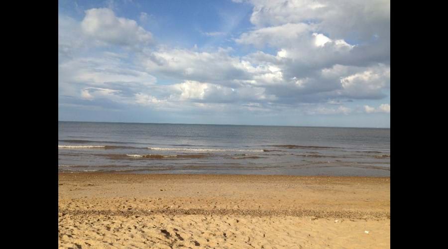 The beach (5 minutes walk)