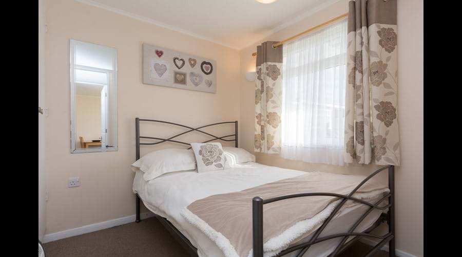 Master bedroom with fitted wardrobe