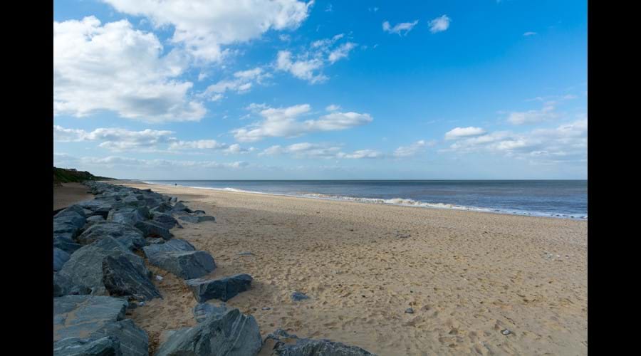 Fabulous unspoilt beach just 5 minutes walk from chalet