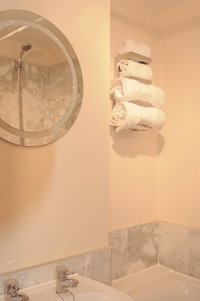 Family Bathroom With Bath & Overhead Shower