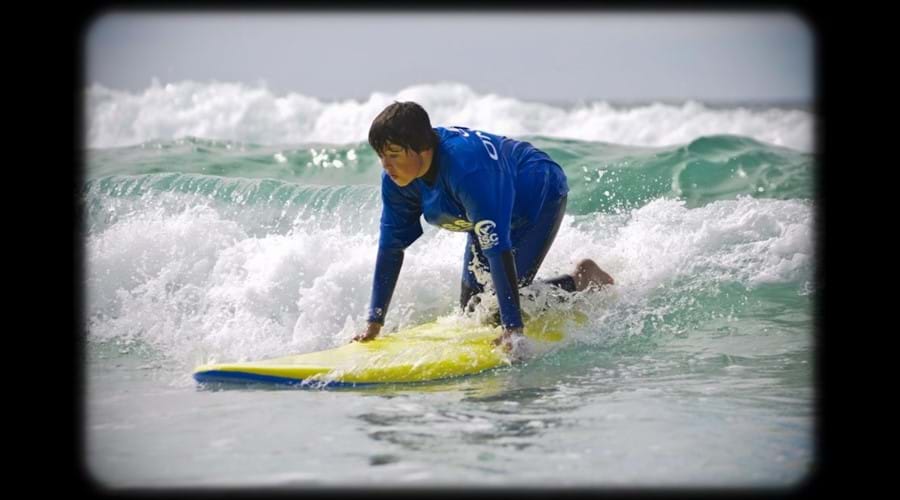 Learn to surf locally