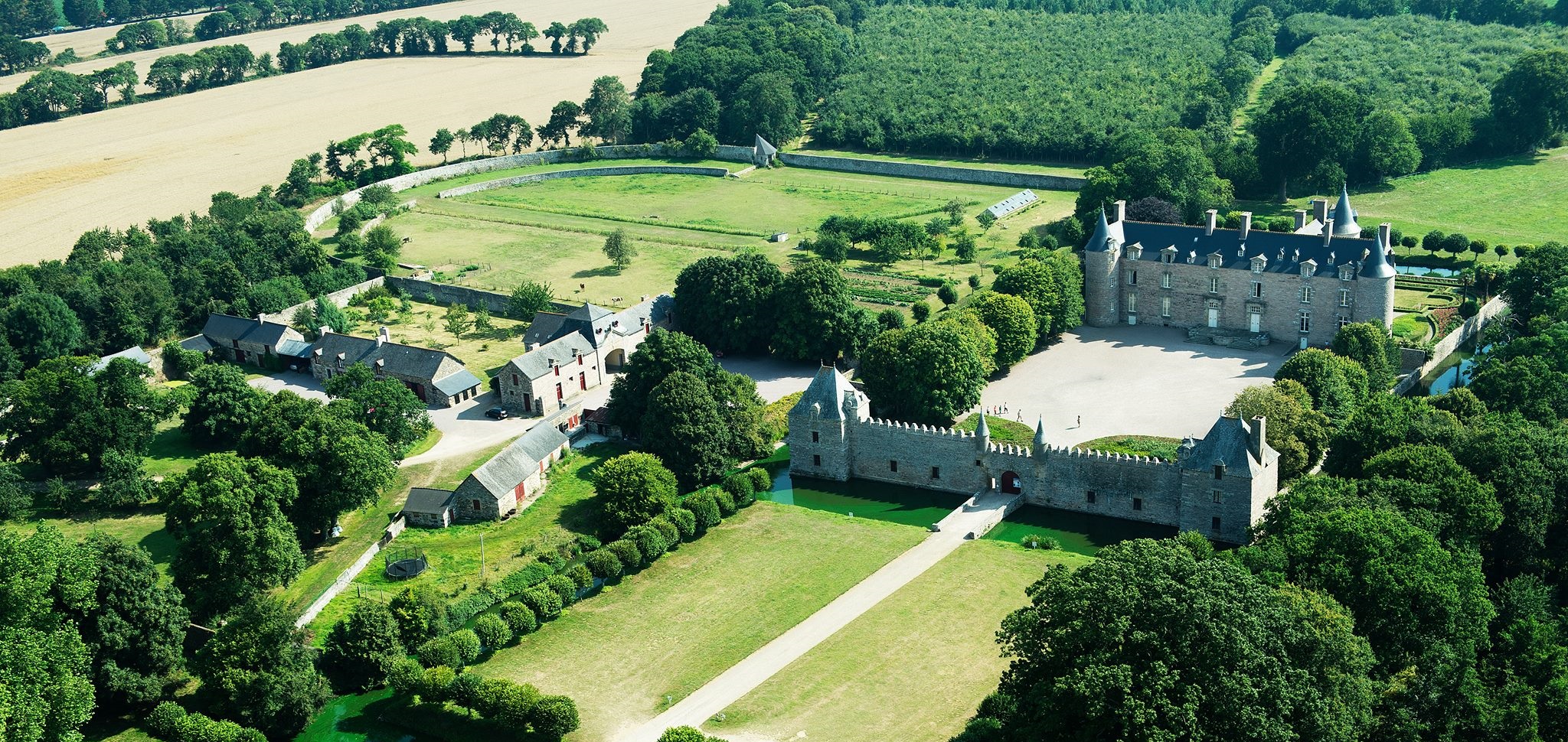 Château de BIENASSIS - castle near Saint-Cast and Erquy, Brittany, France