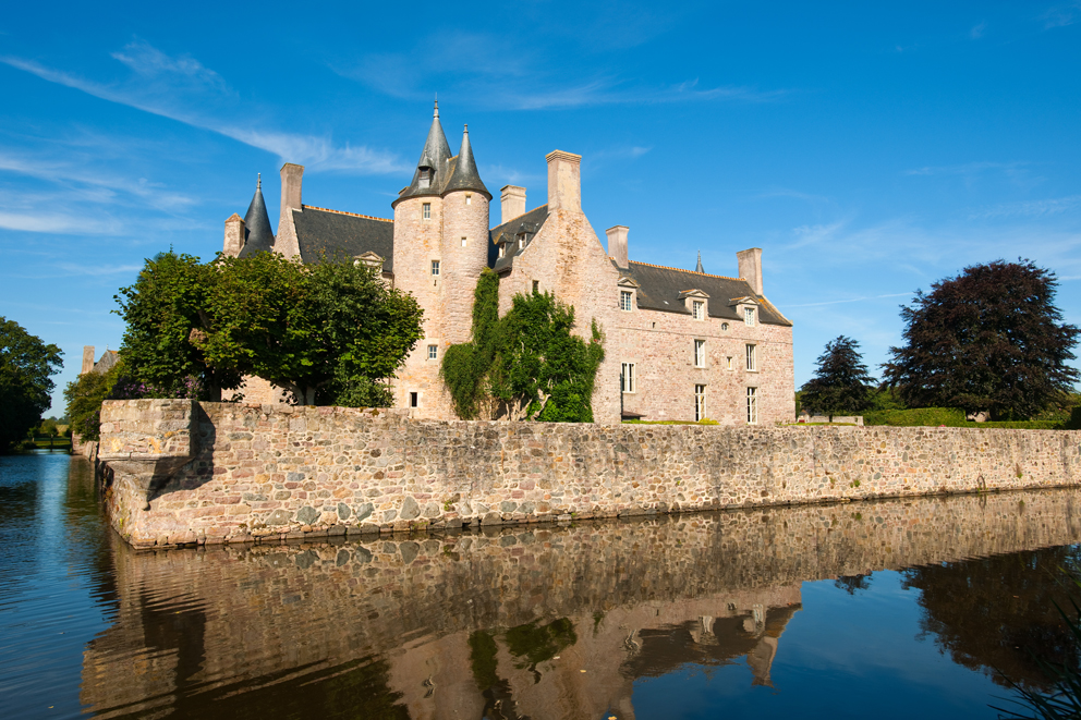 Château de BIENASSIS - castle near Saint-Cast and Erquy, Brittany, France