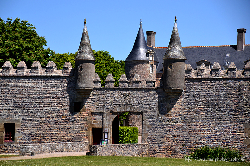 Château de BIENASSIS - castle near Saint-Cast and Erquy, Brittany, France