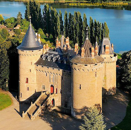 COMBOURG Castle - near Saint-Cast, east of Dinan, Brittany, France