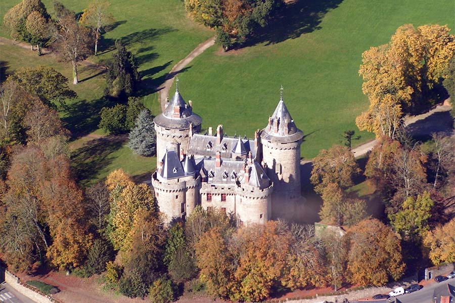 COMBOURG Castle - near Saint-Cast, east of Dinan, Brittany, France