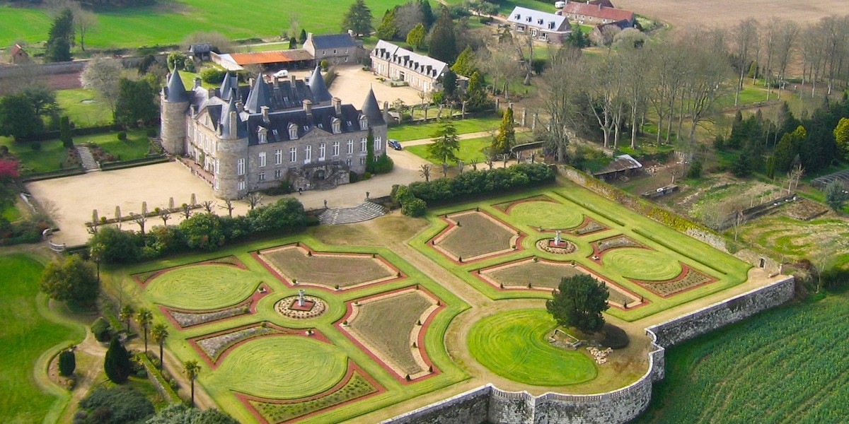 KERGRIST Castle - south of Lannion, Brittany, France