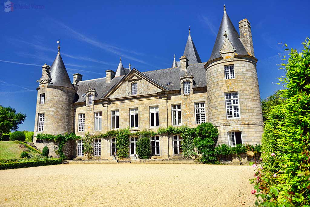 KERGRIST Castle - south of Lannion, Brittany, France