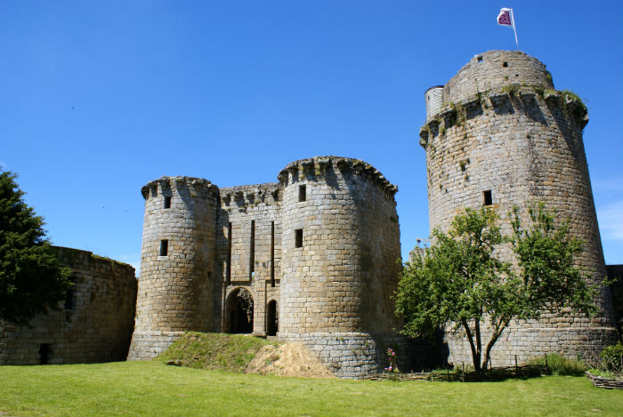 TONQUEDEC Castle - south of Lannion - Brittany, France