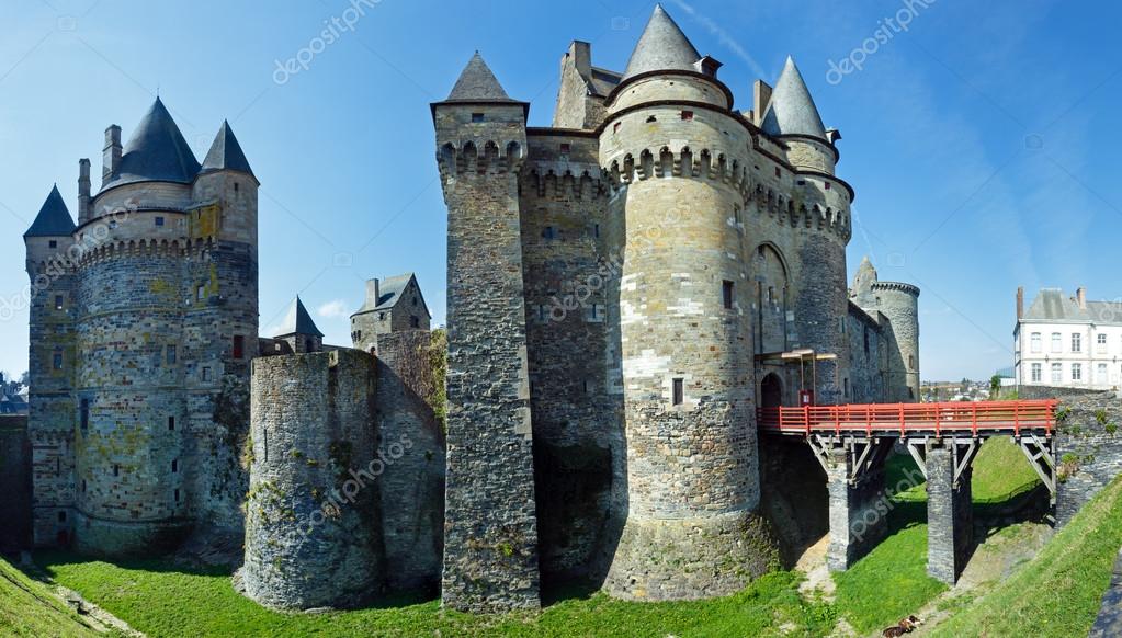 VITRE Castle - east of Rennes, one hour drive from St-Cast - Brittany, France