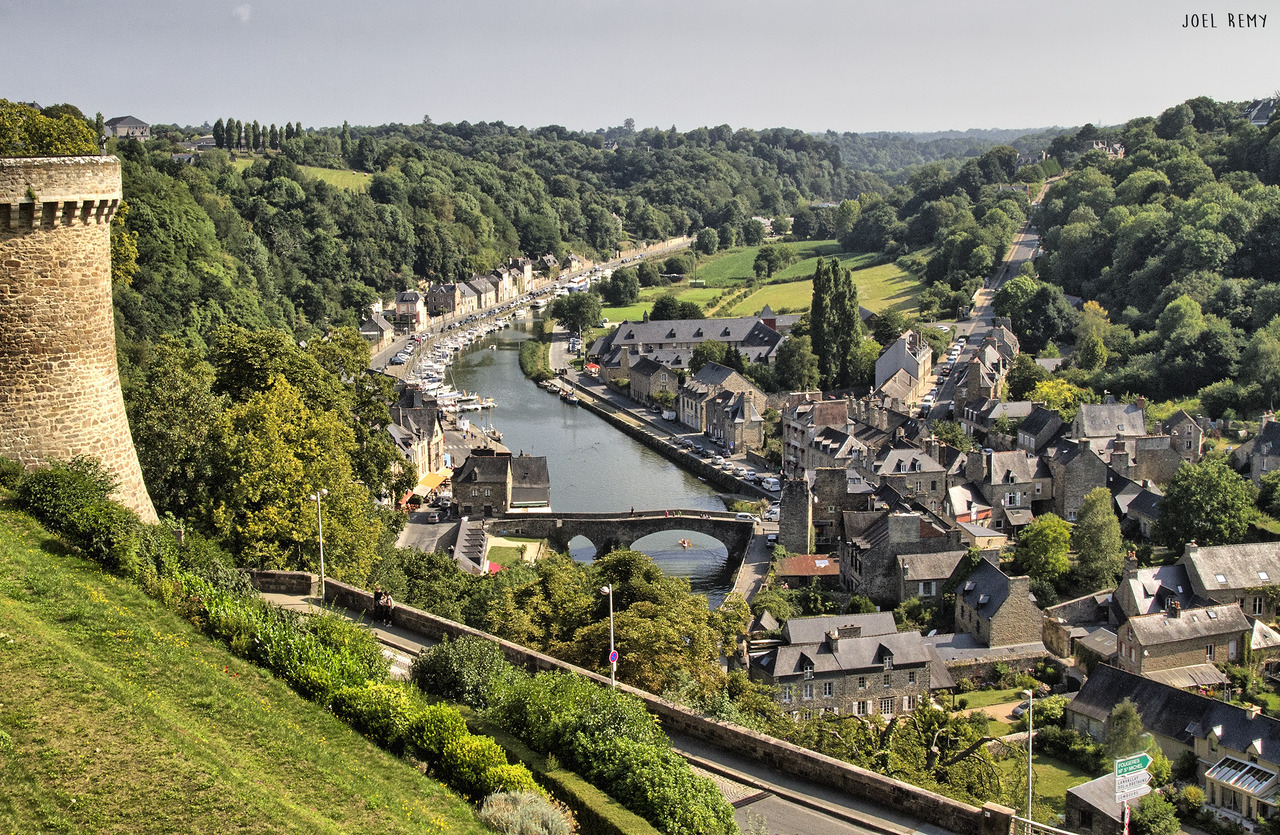 DINAN, medieval town - half an hour drive from St-Cast - Brittany, France
