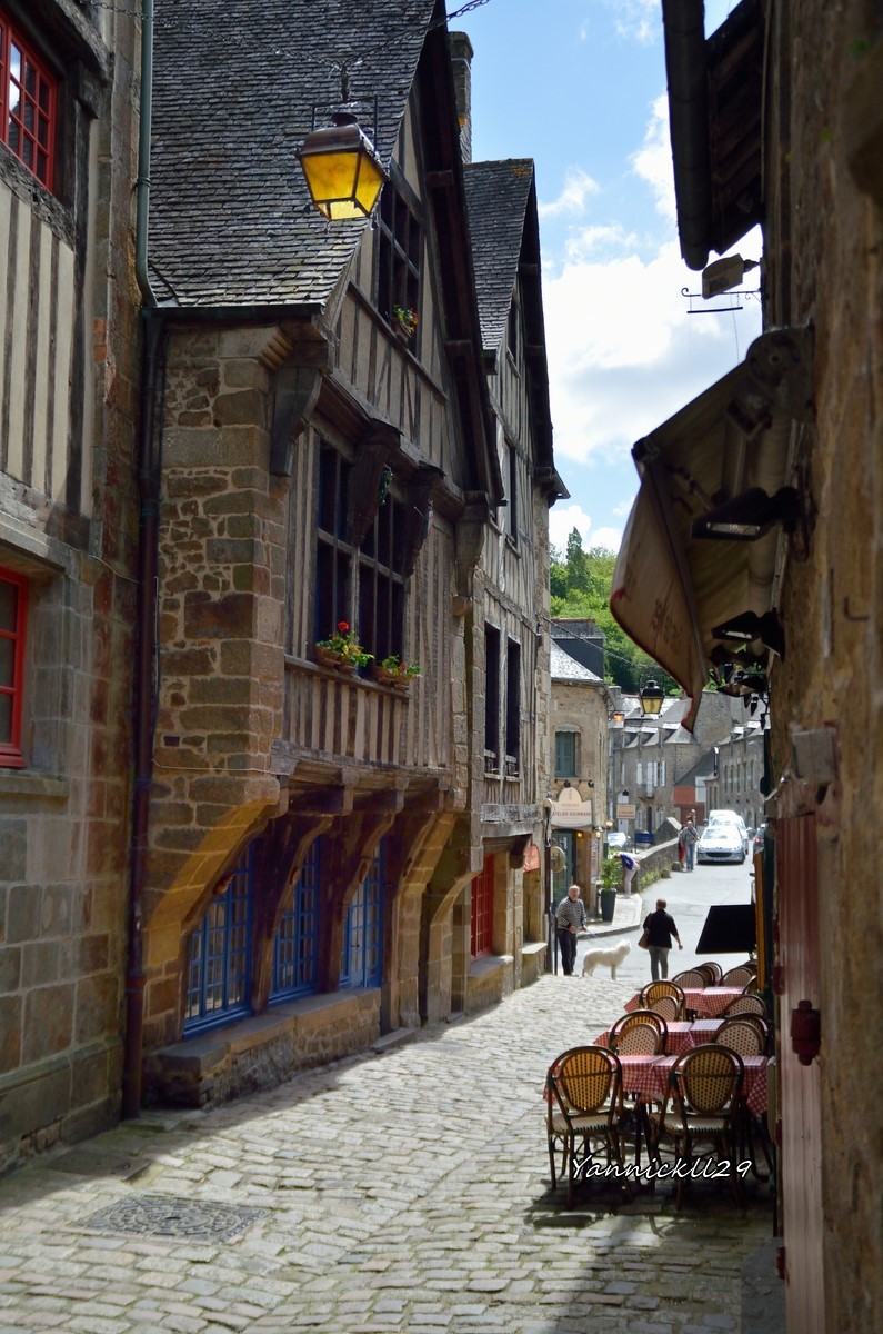 DINAN, medieval town - half an hour drive from St-Cast - Brittany, France