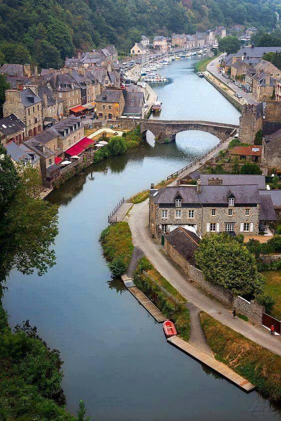 DINAN, medieval town - half an hour drive from St-Cast - Brittany, France