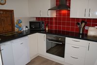 Well equipped, refurbished kitchen