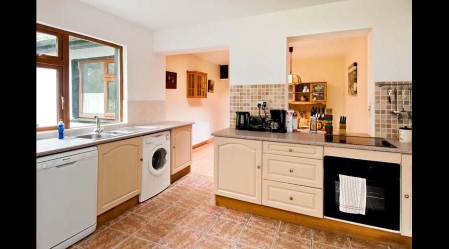 Spacious kitchen