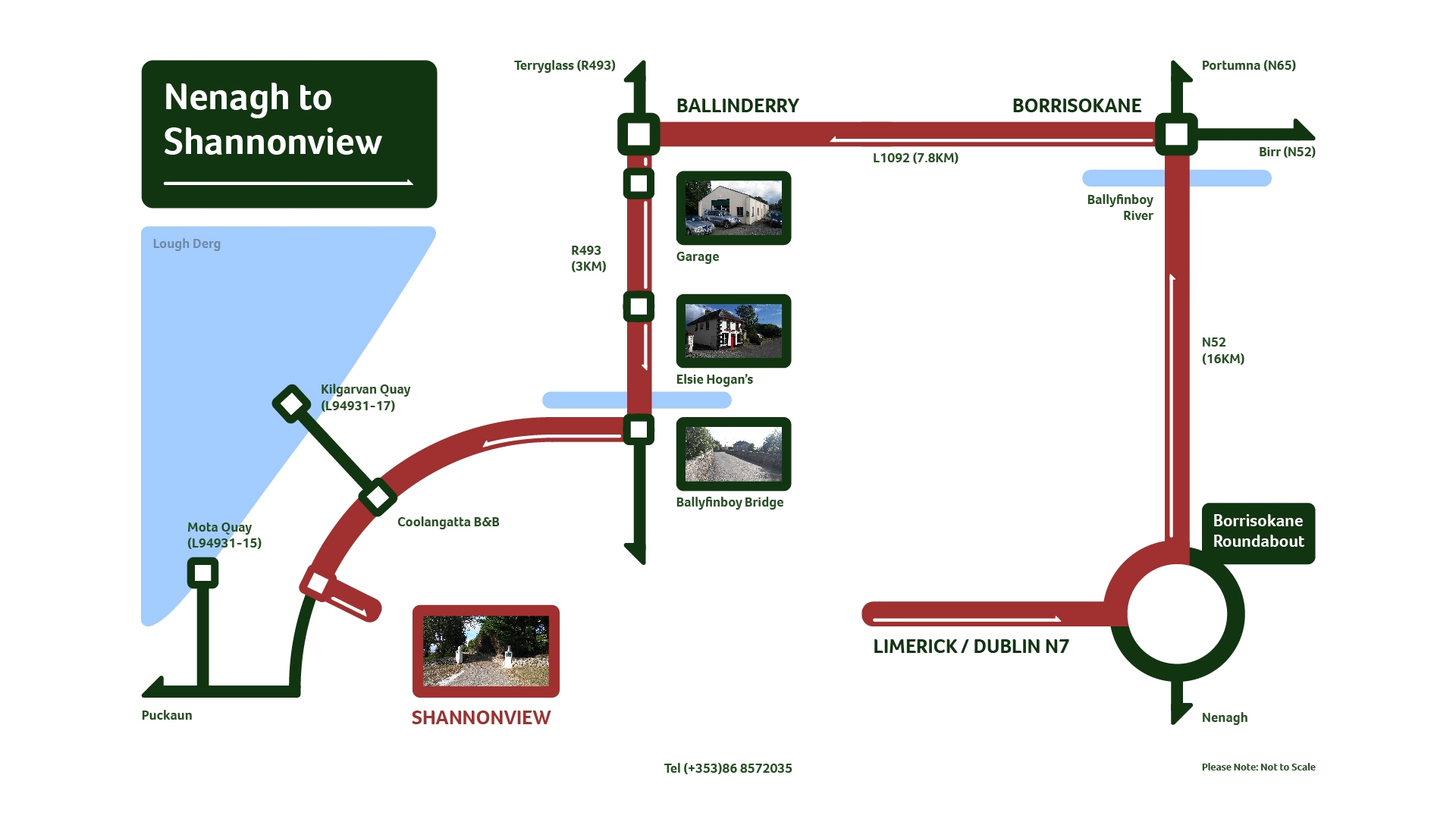 Map Nenagh to Shannonview