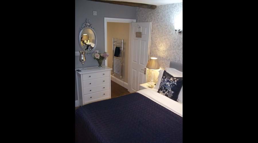 Beautiful decorated large bedroom at Ironbridge View Townhouse