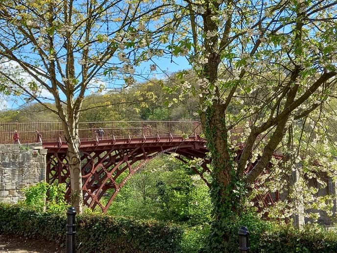 THE IRON BRIDGE IS JUST A STONE