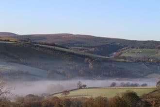 Misty morning over the Goyt Valley