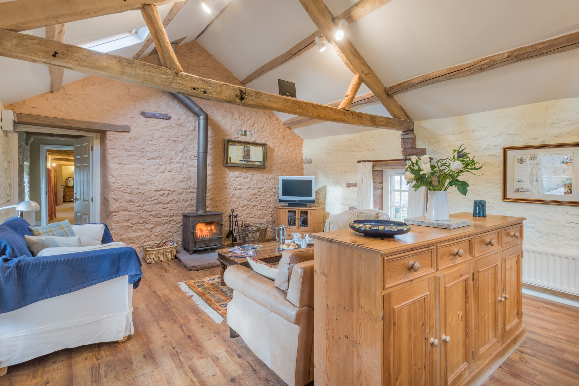 the cosy living space