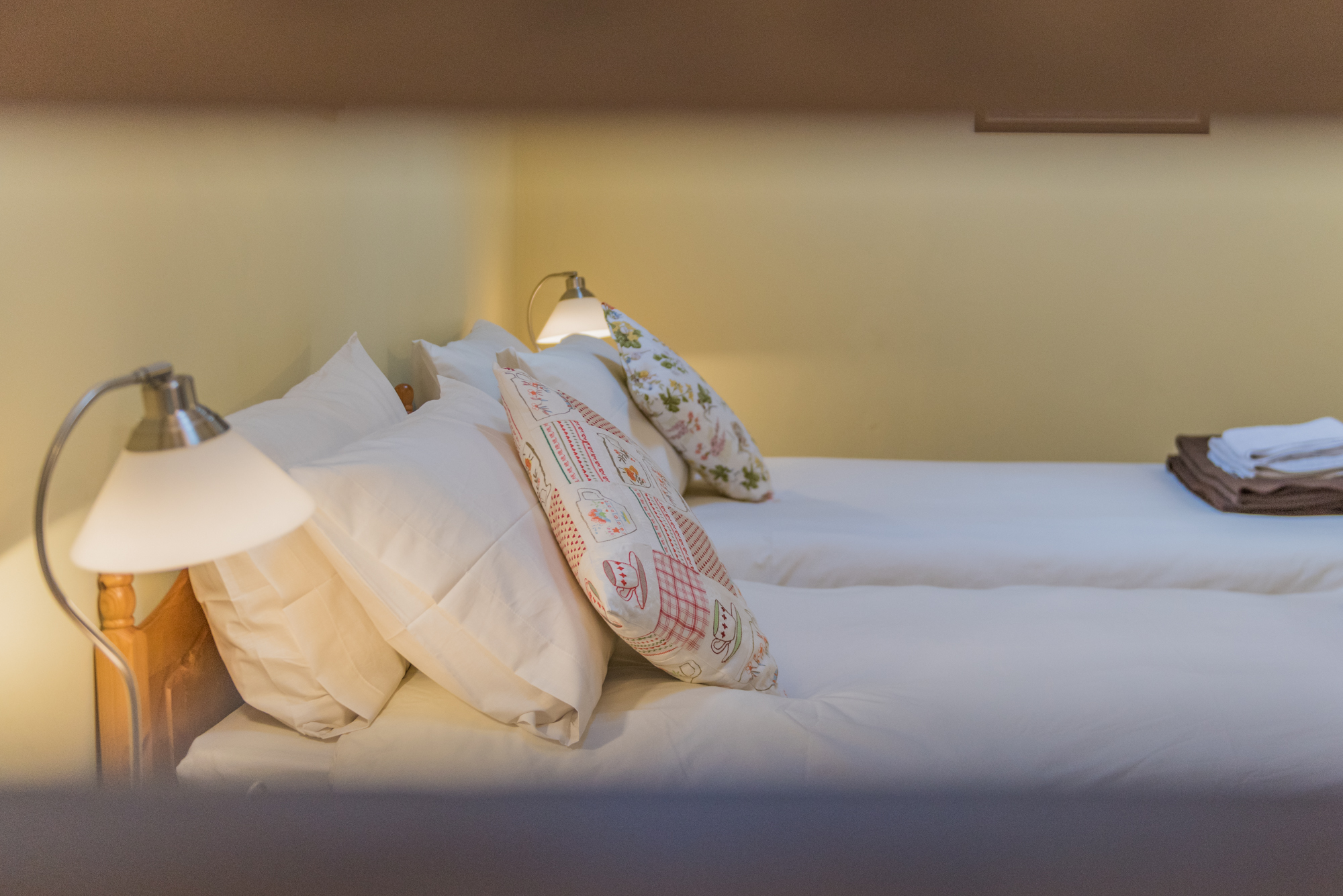 lights out in the twin room