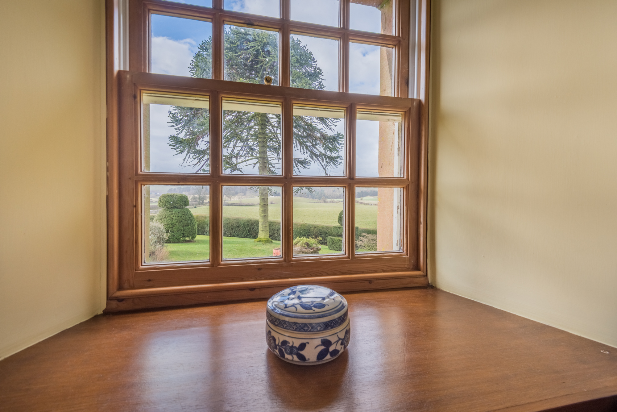 view from the master bedroom