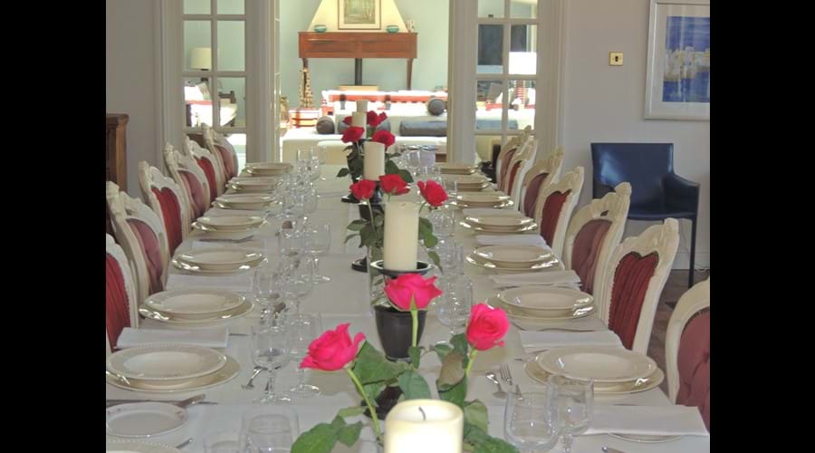 Dining Room leading into Sky Room