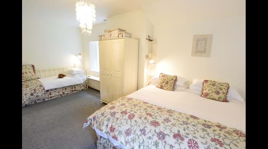 Triple Aspect Bedroom - also available as three single beds